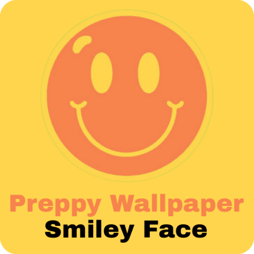 Preppy Wallpaper Smiley Face