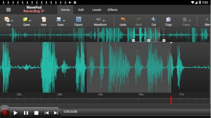 WavePad Audio Editing Software