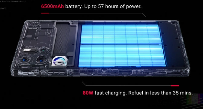 RedMagic 9S Pro Battery and charging