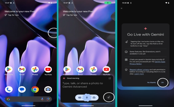 Setting Up Gemini Live on Your Google Pixel 9